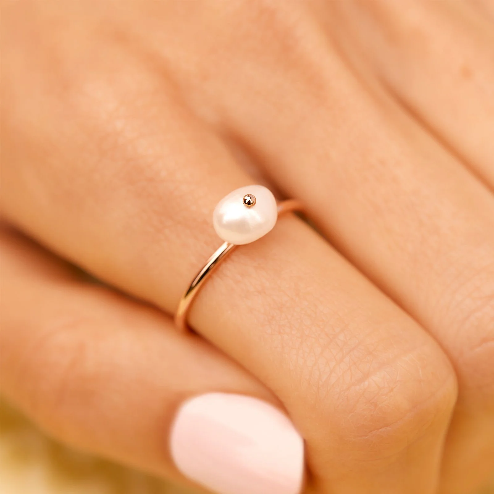 Bitty Pearl Ring - Image 3