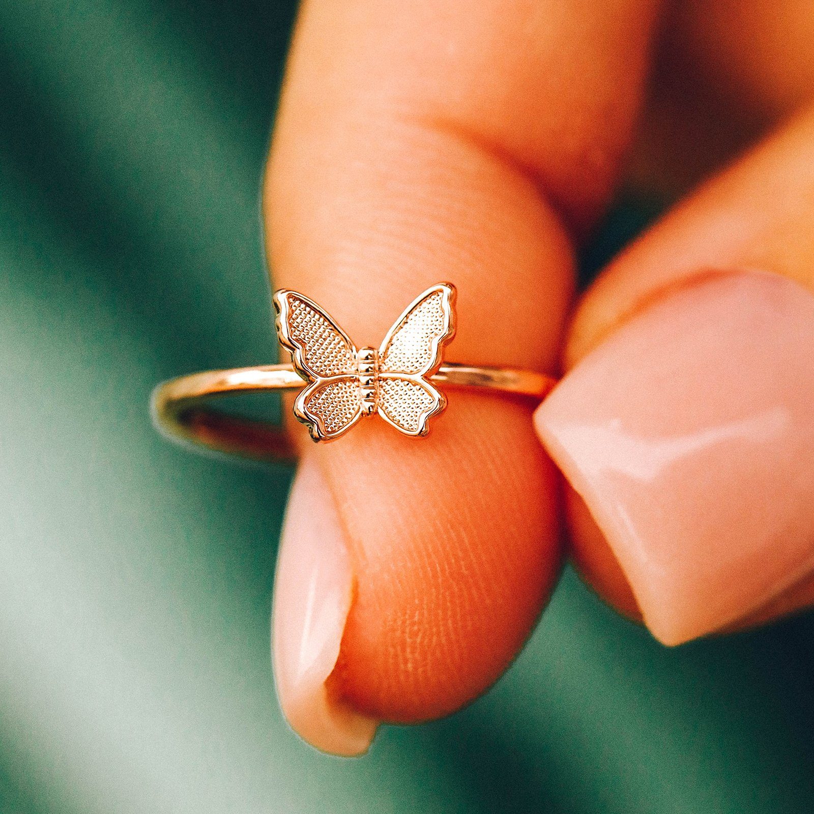 Butterfly In Flight Ring - Image 4
