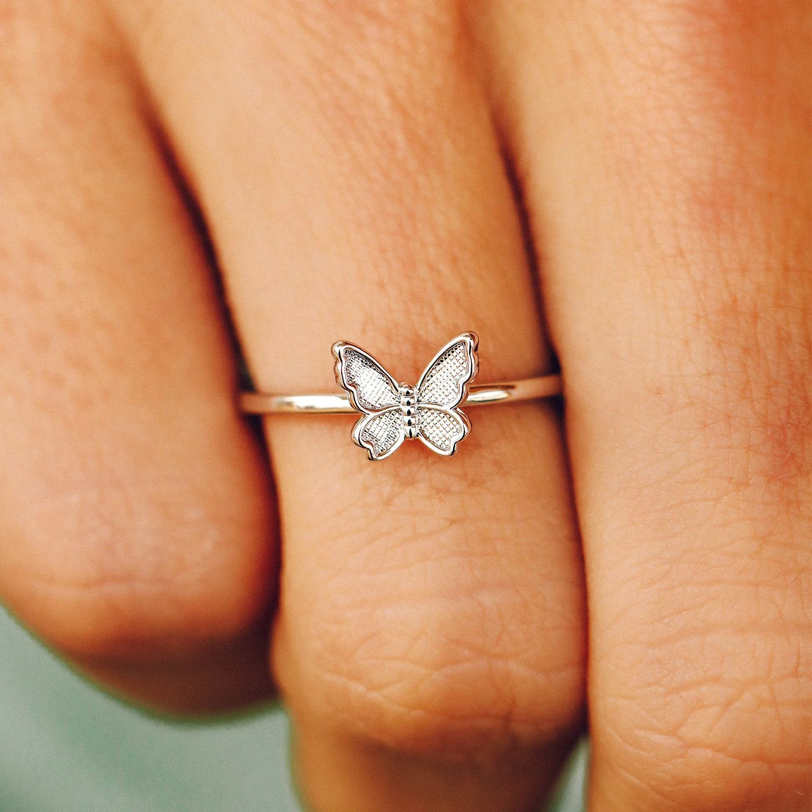 Butterfly In Flight Ring - Image 5