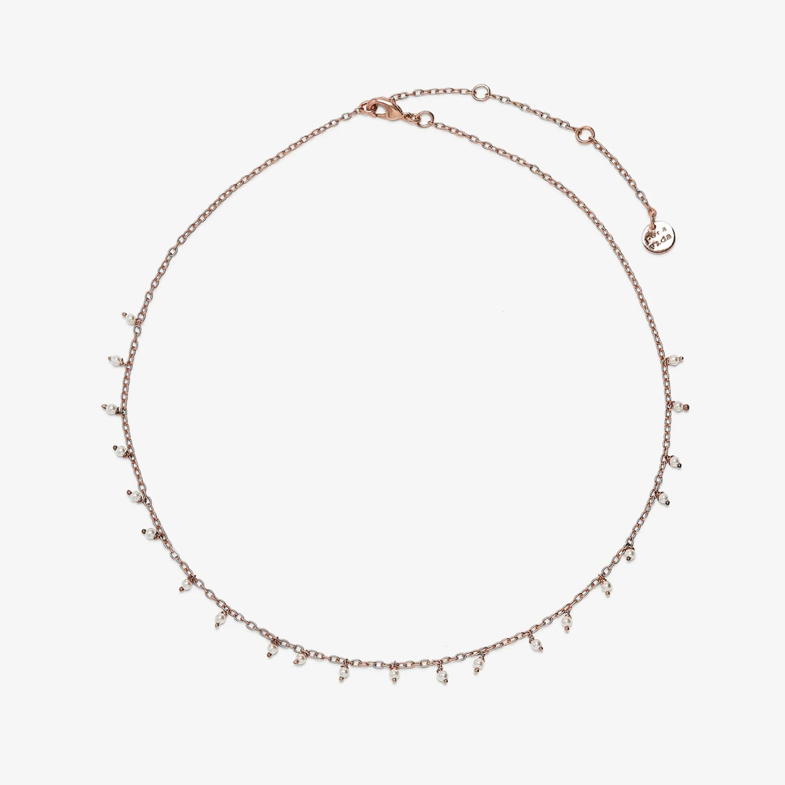 Hanging Pearl Beaded Choker - Image 2