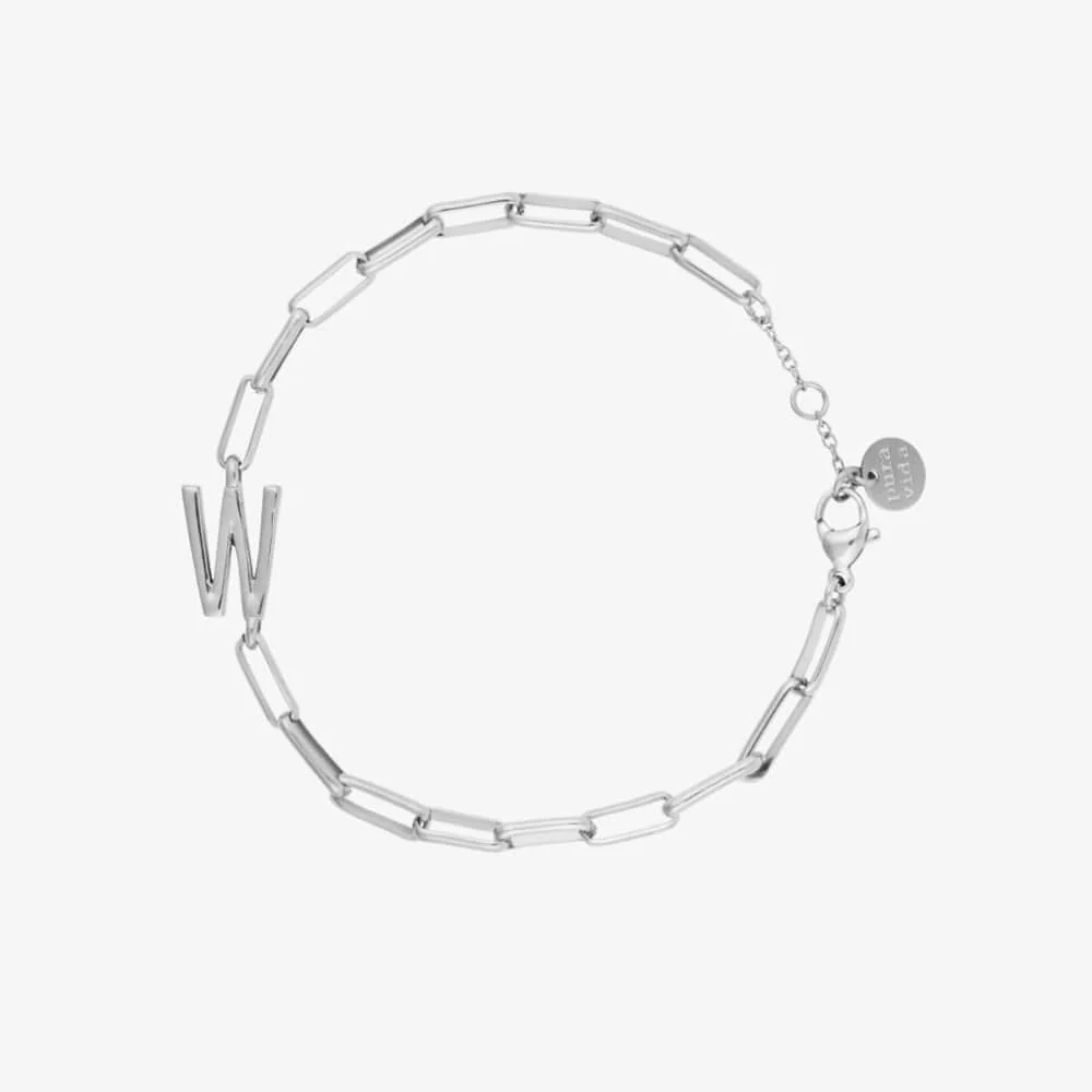 Initial Paperclip Chain Bracelet - Image 18