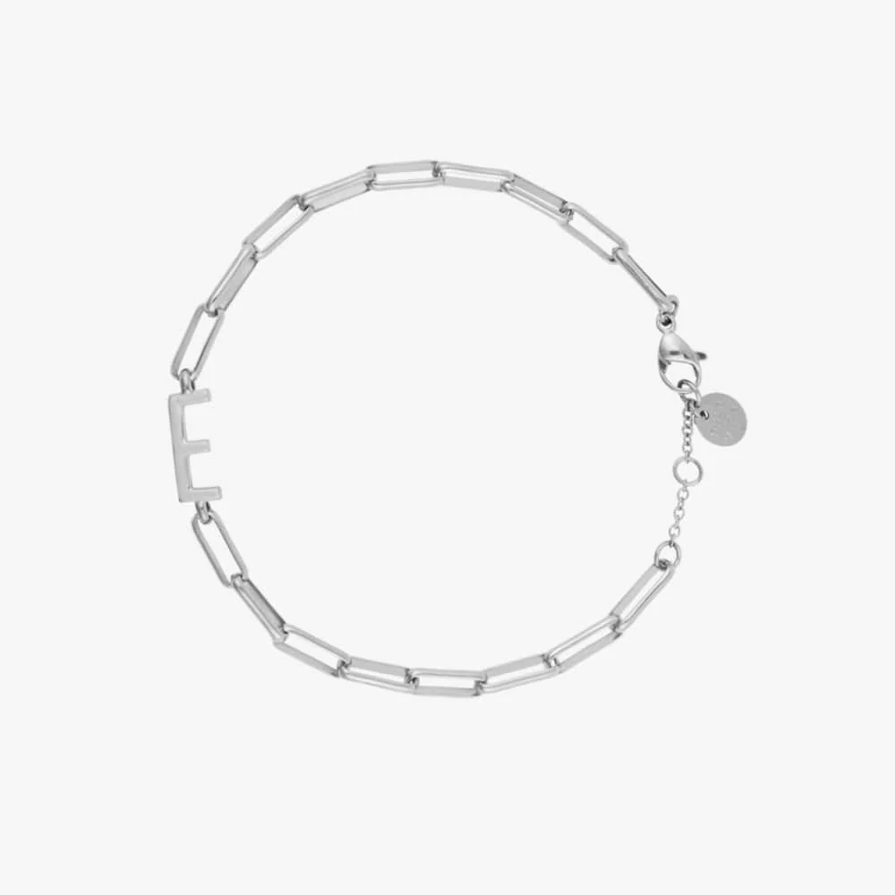 Initial Paperclip Chain Bracelet - Image 30