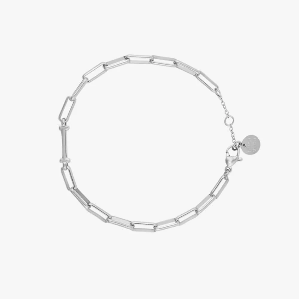 Initial Paperclip Chain Bracelet - Image 34