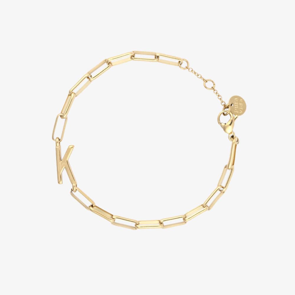 Initial Paperclip Chain Bracelet - Image 39