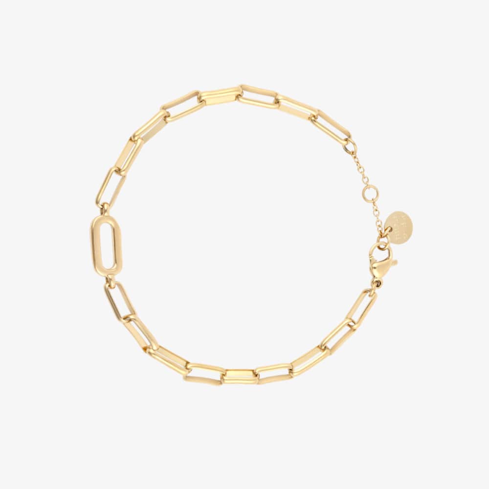 Initial Paperclip Chain Bracelet - Image 43