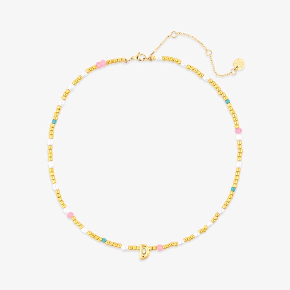Initial Pearl & Seed Bead Choker - Image 22