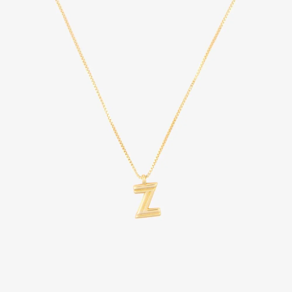 Initial Pendant Necklace - Image 21