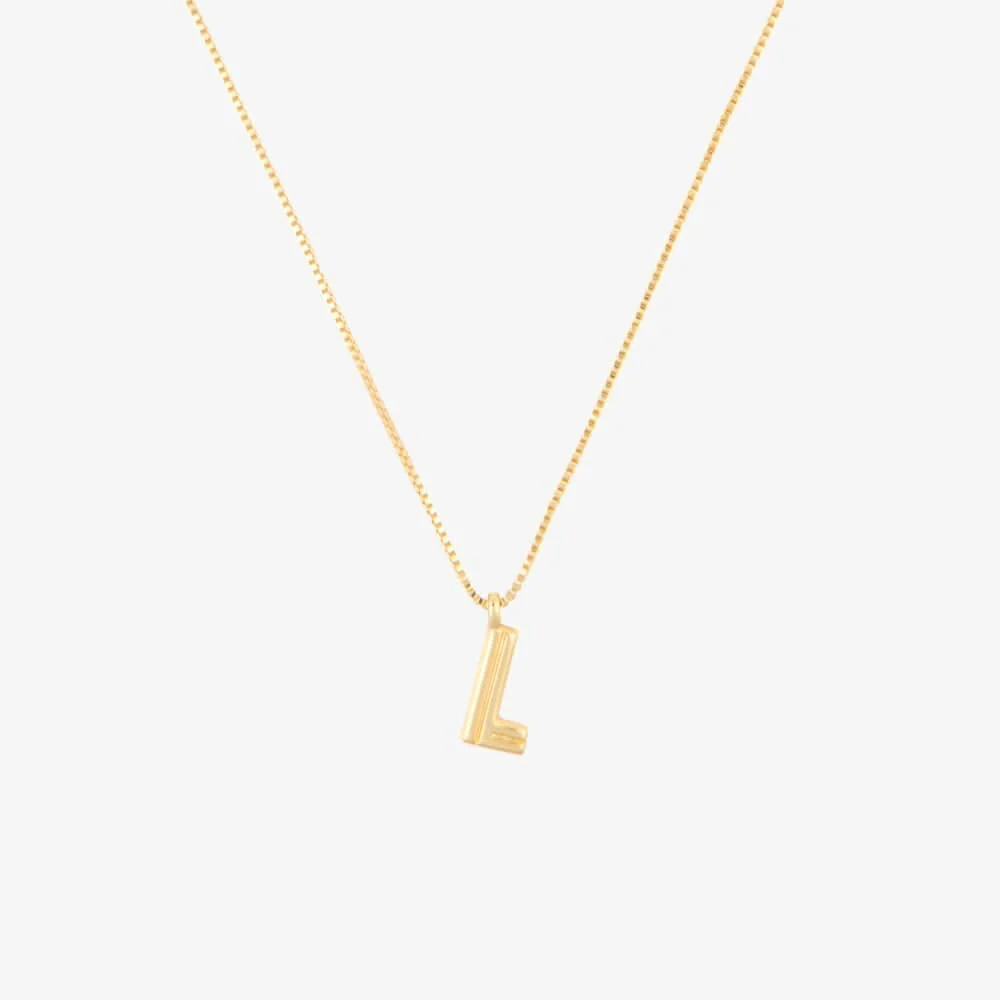Initial Pendant Necklace - Image 28