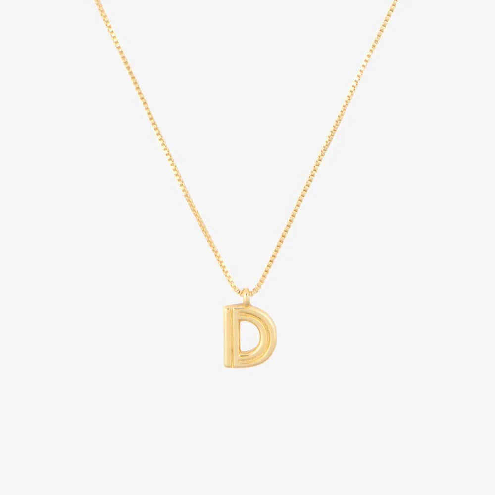 Initial Pendant Necklace - Image 34