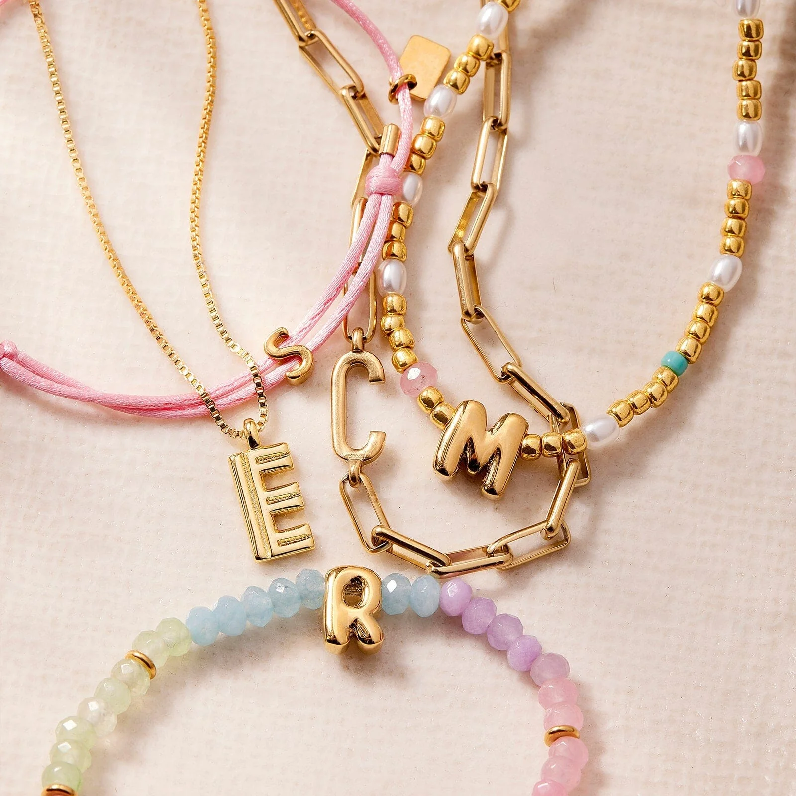Initial Pendant Necklace - Image 8