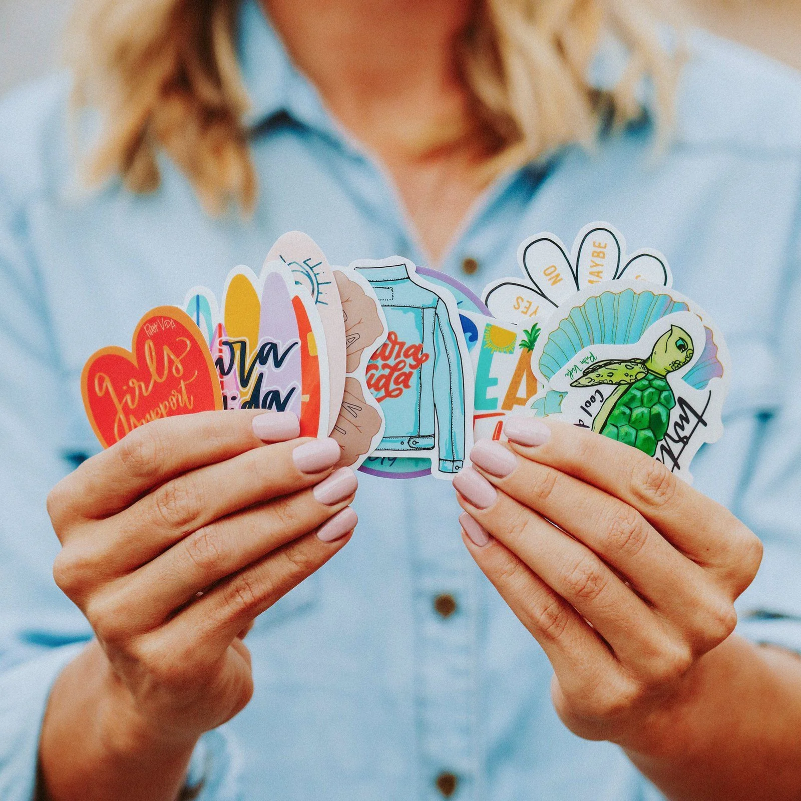 Jean Jacket Sticker - Image 3