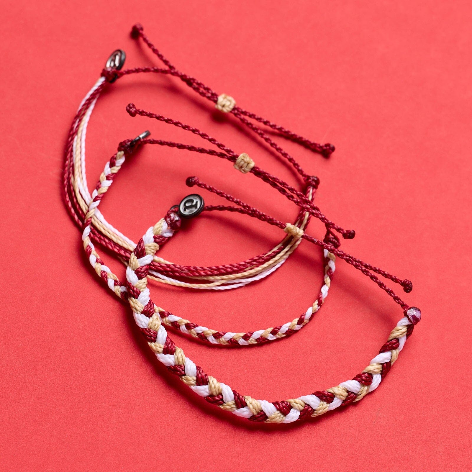 Maroon, Tan & White Collection - Image 4