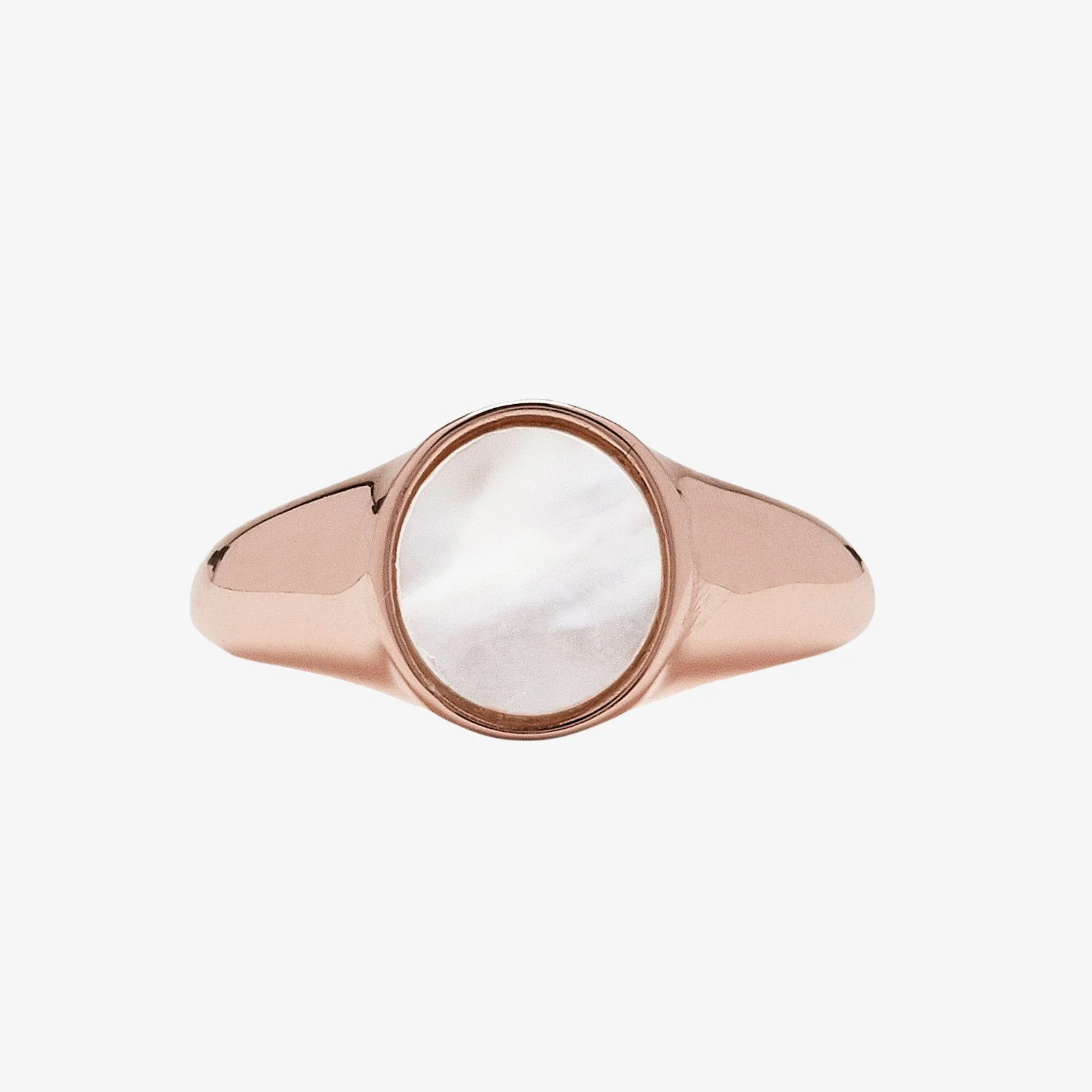 Mother of Pearl Signet Ring - Image 2