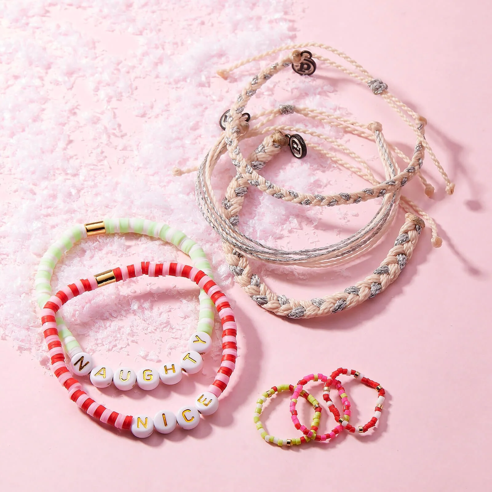 Naughty or Nice Stretch Bracelet Set - Image 8