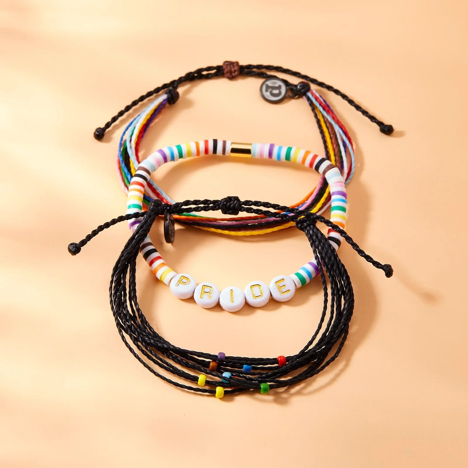 Pride Letter Bead Stretch Bracelet - Image 7