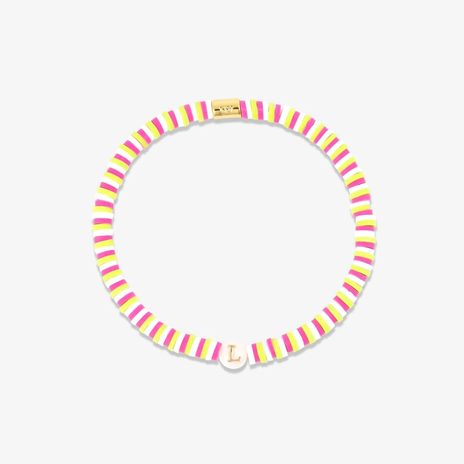 Raspberry Alphabet Stretch Bracelet - Image 16