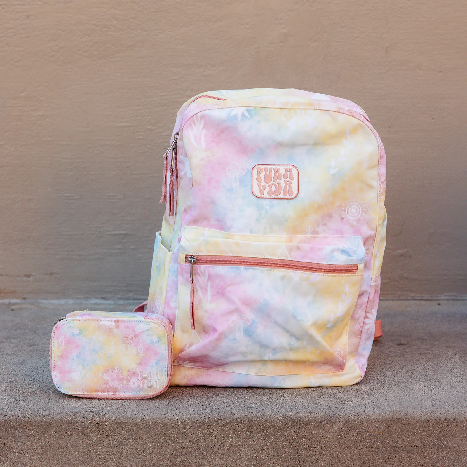 Tie-Dye Doodles Classic Backpack - Image 8
