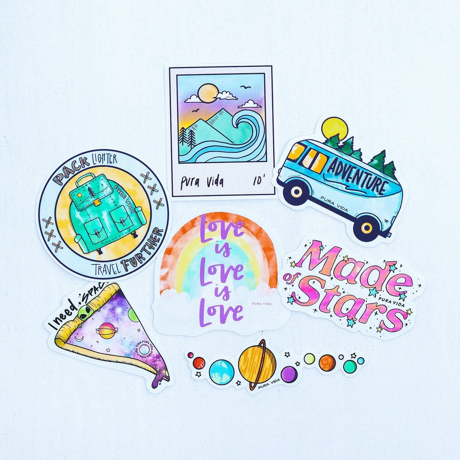 Travel Further Sticker - Image 4