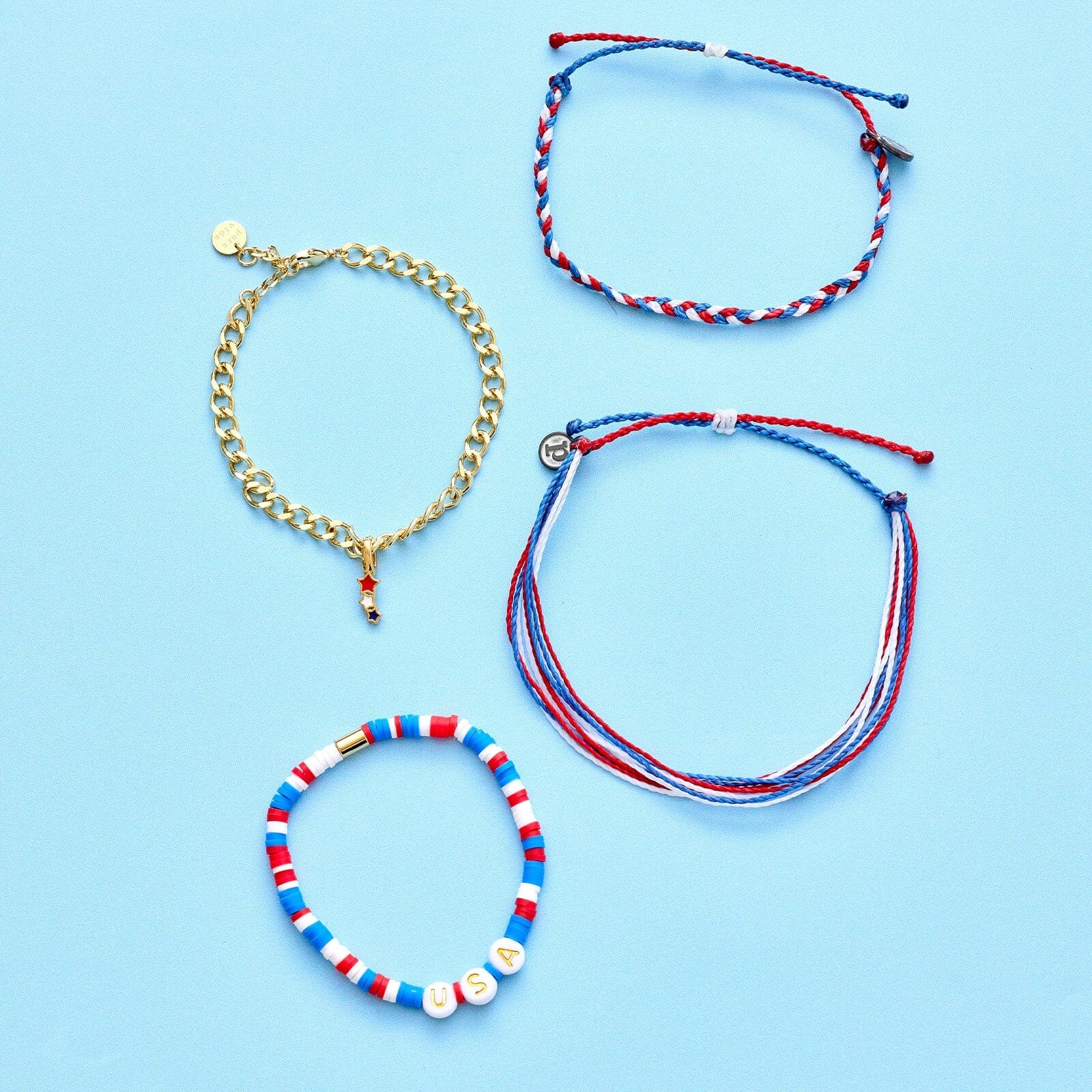 USA Disc Stretch Bracelet - Image 7